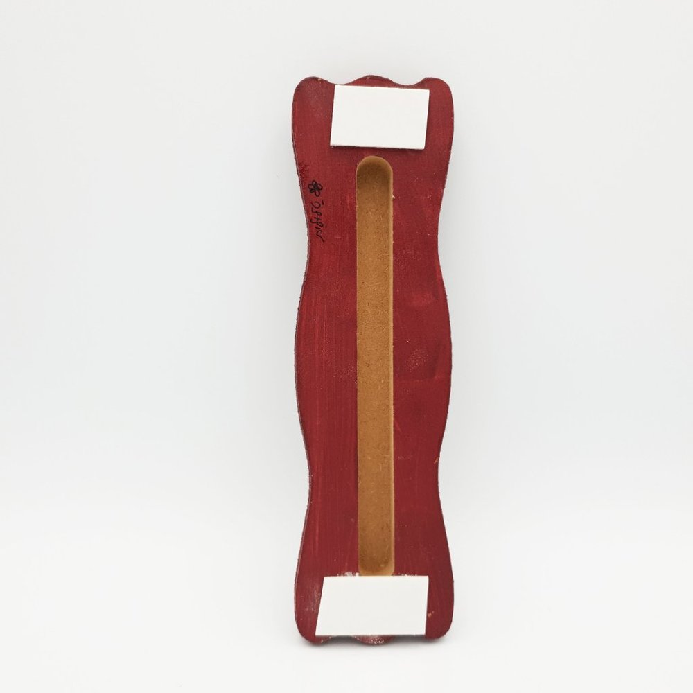 Judaica Hand Made Wooden Mezuzah Case Israel Made - Picture 6 of 7